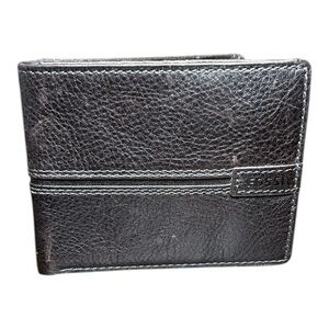 Fossil Leather Bifold Brown Leather Men’s  Wallet